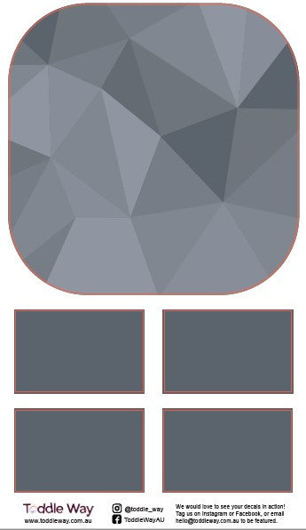 Flisat Stool Decal