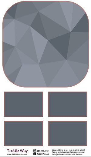 Flisat Stool Decal
