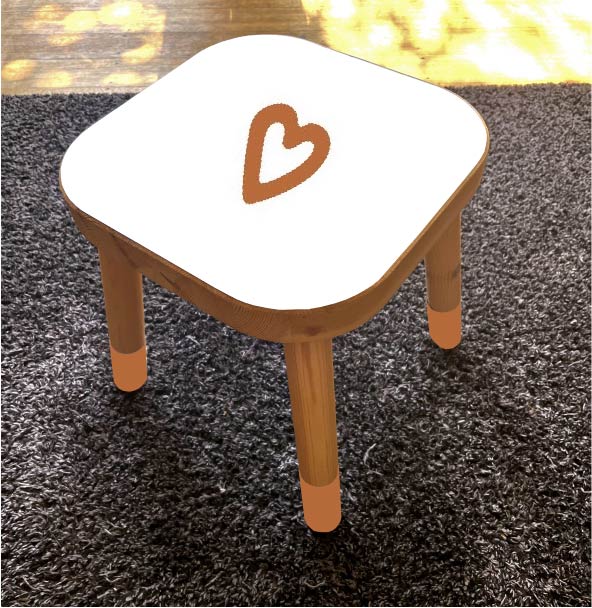 Flisat Stool Decal