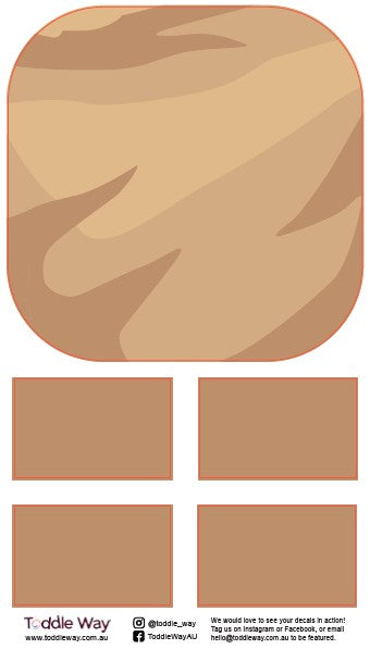 Flisat Stool Decal