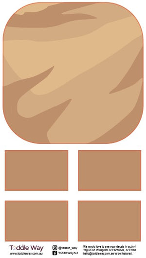 Flisat Stool Decal