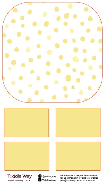 Flisat Stool Decal
