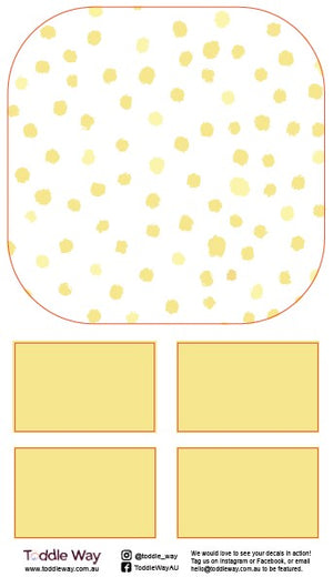 Flisat Stool Decal